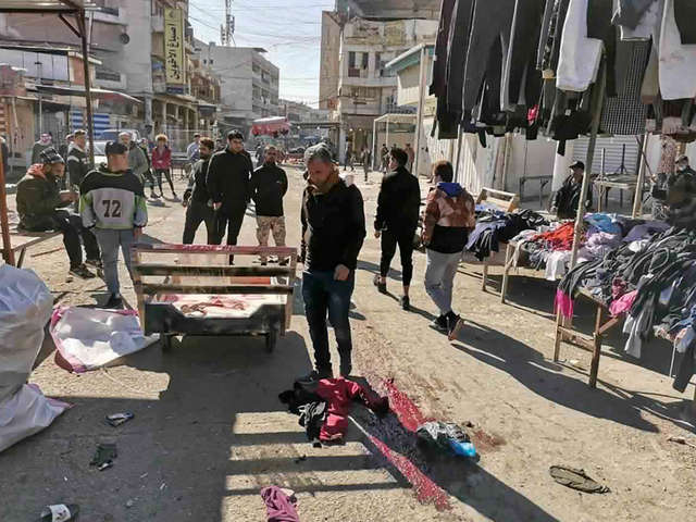 Двойной теракт в центре Багдада: десятки погибших, около сотни раненых (видео)