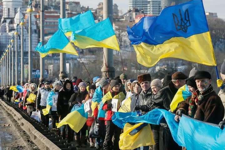 Сьогодні в Україні відзначають День Соборності 