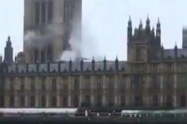 У Лондоні горить Вестмінстерський палац (відео)