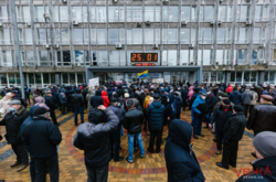 Вінничани протестували проти тарифів та вимагали націоналізувати облгази