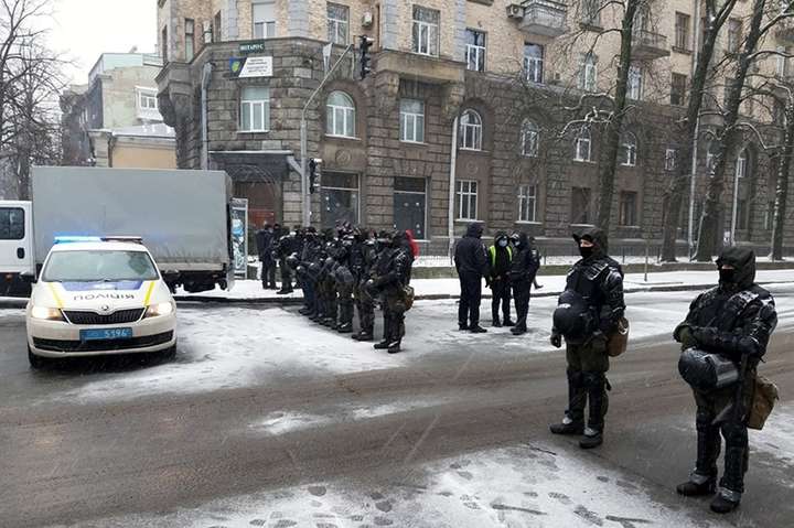 Через акцію протесту в центрі Києва перекрили вулиці (перелік)