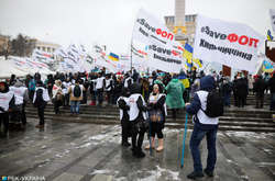 Марш протестувальників почався з Майдану Незалежності