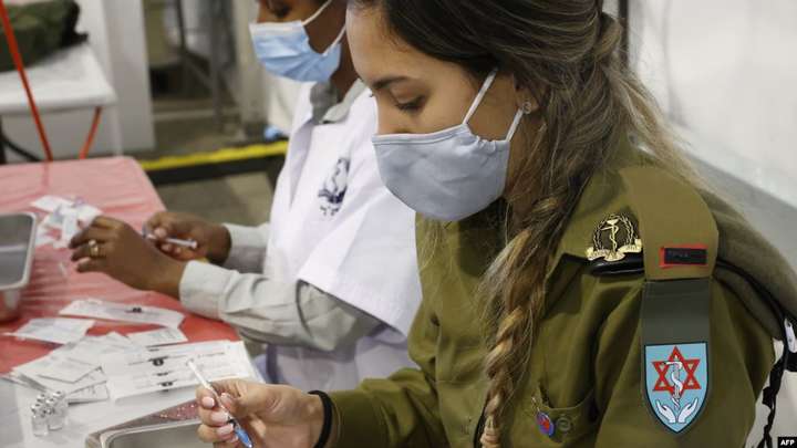 В Ізраїлі від коронавірусу вакцинувалась третина населення