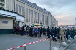 Поліція затримала «мінера» столичного залізничного вокзалу 