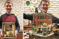 Школьник за пару минут собрал гигантский лего и попал в Книгу рекордов Гиннесса (видео)