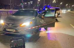 Кримінальні розбірки в Києві: на дорозі сталася стрілянина (фото, відео)