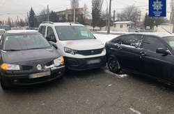 У ДТП потрапили три автівки