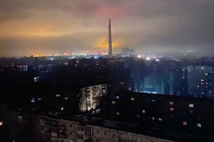 На Запорізькій ТЕС сталася аварія: кілька населених пунктів без світла