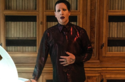 Американский певец Мэрилин Мэнсон