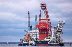 Будівництво «Північного потоку» відновилося у водах Данії