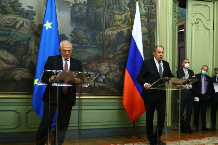 Росія розкритикувала заяви глави дипломатії ЄС після візиту в Москву