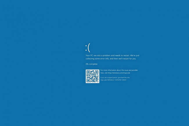 Оновлення Windows 10 привело до «синього екрану смерті»