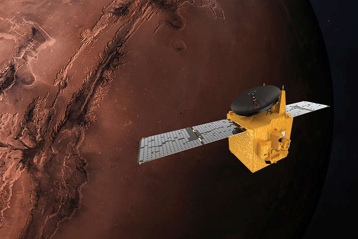 Міжпланетний зонд ОАЕ вийшов на орбіту Марсу