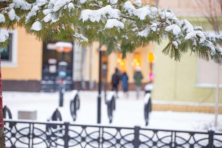 Івано-Франківськ накрило снігом. Мер закликав бізнесменів взятися за лопати (фото)