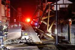 Одна из ветвей скоростных поездов была повреждена в результате землетрясения