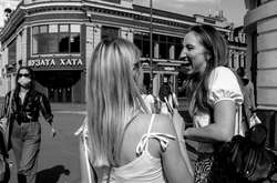 Черно-белый цвет Киева. Яркие фото столицы Украины