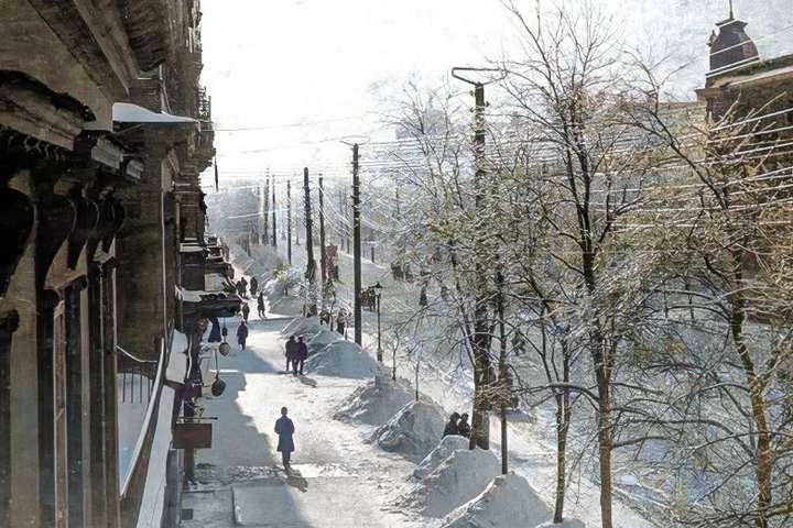 Одеська старовинна: в мережі показали як у місті колись чистили вулиці від снігу