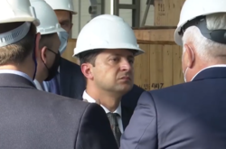 Президент України під час візиту на Дністровську ГЕС