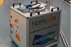  Мобільна воднева система виробництва компанії NanoSun 
   
  