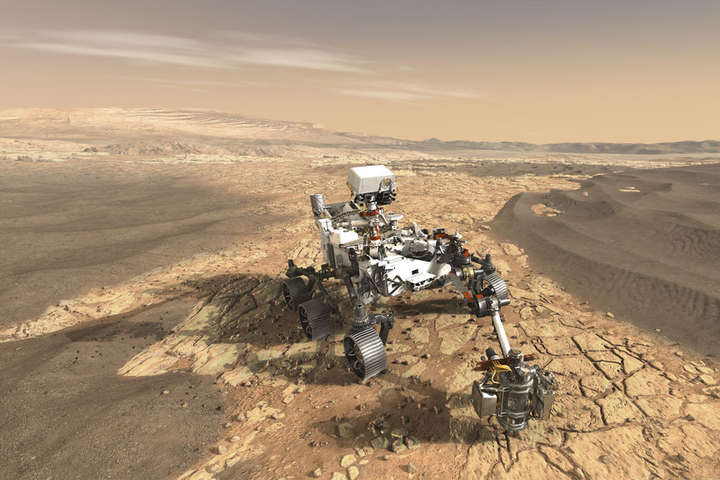 Марсохід NASA сів на Червоній планеті