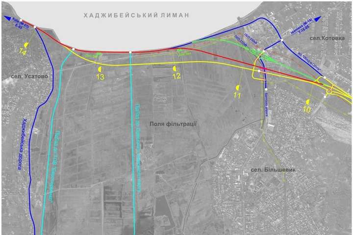 В Одесі планують побудувати дорогу в обхід міста
