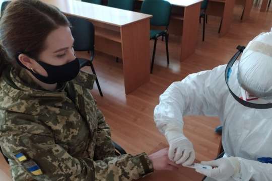У Збройних силах за минулу добу виявили 22 хворих на коронавірус