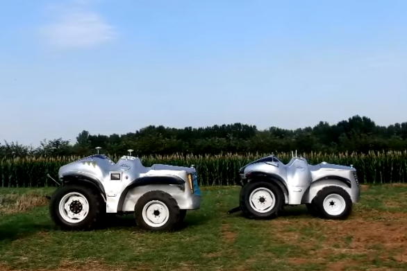 У Китаї презентовано водневий трактор-робот
