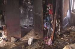 Пожежа сталася вчора 2 березня в селі Некрасове. Залишилися стіни і дах, в середині будинок вигорів