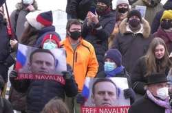 23 січня в містах Росії відбулися мітинги на підтримку Олексія Навального