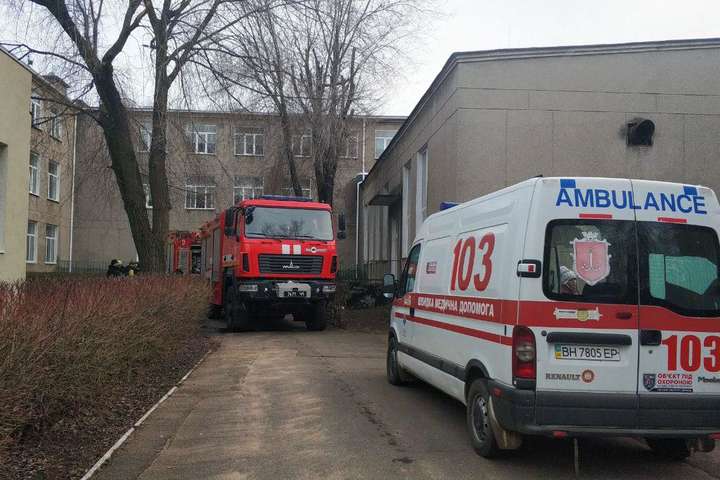 Пожежа в школі-інтернат в Одесі: причина встановлюється