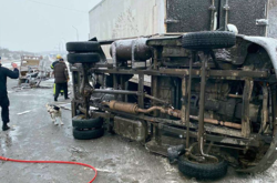  Співробітниками Служби порятунку за допомогою аварійно-рятувального обладнання було розблокувати двоє постраждалих чоловіків 