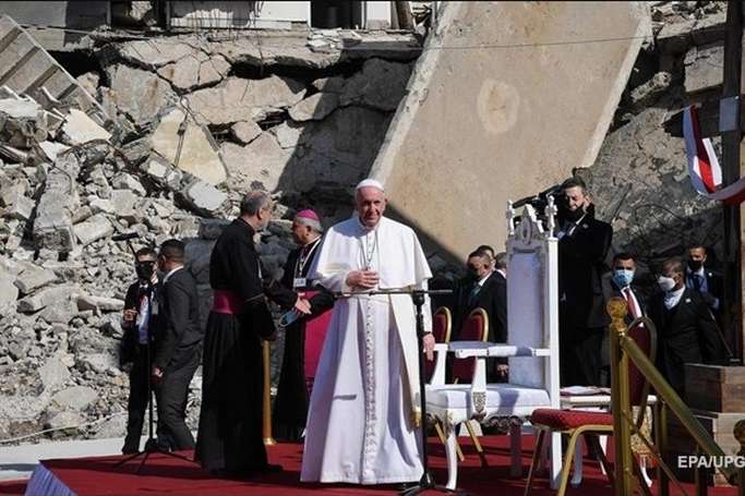 Папа Римський відвідав колишню «столицю» ІДІЛ в Іраку