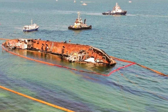 Власник танкера «Делфі» зобов’язали заплатити 2,7 млн грн за ліквідацію наслідків аварії