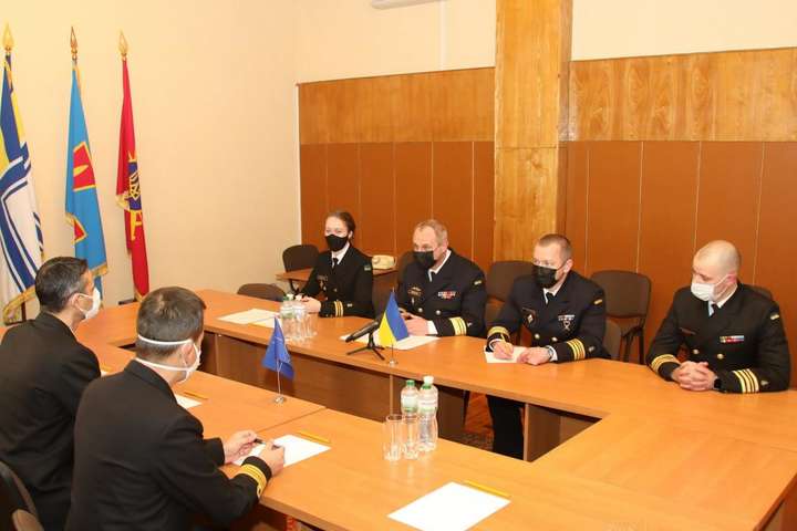 Керівництво ВМС України в Одесі провело зустріч з представниками НАТО