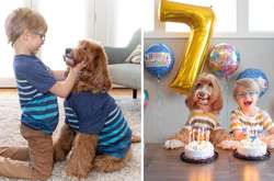 Невероятная дружба приемного мальчика и пса покорила интернет (фото)