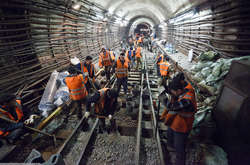 Київський метрополітен спростував повідомлення про припинення будівництва гілки на Виноградар