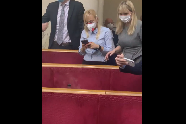 Депутаты так голосовали за земельные законопроекты, что аж дым пошел (видео)