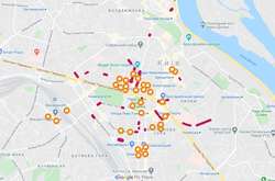 Нелегальні парковки Києва: для столичних водіїв створили онлайн-мапу з позначками