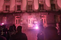 Заступник Авакова пригрозив активістам на Банковій відповідальністю за хуліганство