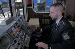 Кличко розповів киянам про професію машиніста метро (фото, відео)