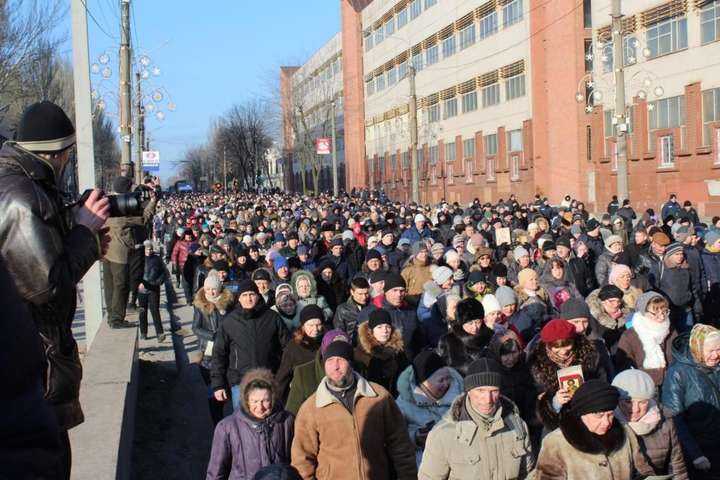 Хресний хід Московської церкви в Запоріжжі: поліція перевіряє організаторів 