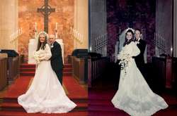 Трогает до глубины души. Пара отметила 50 лет брака, повторив свои свадебные снимки