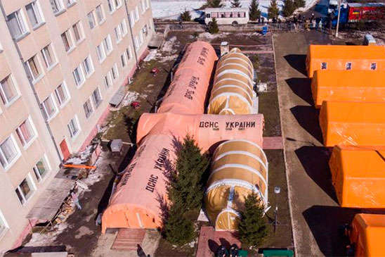 Програму розгортання «ковід»-шпиталів в Україні зірвано. Оприлюднено звіт аудиторів