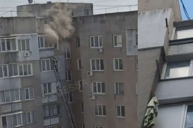 Пожежа в багатоповерхівці на Одещині: загинула жінка 