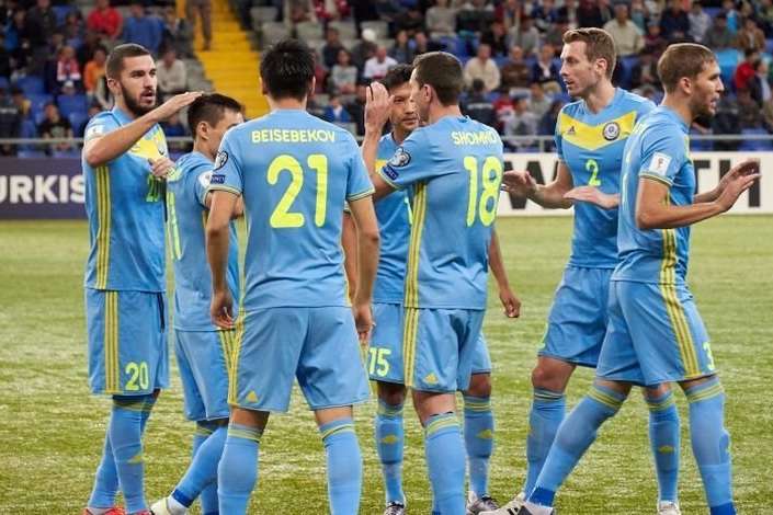 Збірна Казахстану зрівняла рахунок у матчі відбору чемпіонату світу з Україною