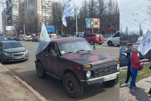 Карантин в Одесі: містяни влаштували автопробіг на підтримку підприємців