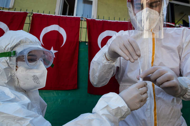 У Туреччині рекордний добовий приріст Covid-19 з початку пандемії