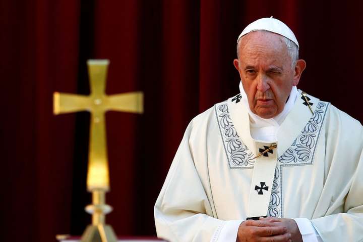 Папа Римський згадав у Великодньому зверненні про війну на сході України 