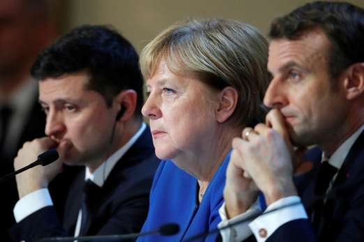 На этой неделе состоятся переговоры Зеленского, Меркель и Макрона