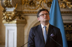 Министр иностранных дел Украины Дмитрий Кулеба в Париже 26 февраля 2021 года 